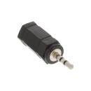 InLine® Audio Adapter, 2,5mm Klinke Stecker zu 3,5mm...