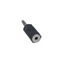 InLine® Audio Adapter, 2,5mm Klinke Buchse an 3,5mm...