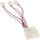 InLine® Lüfter Adapterkabel, 12V zu 5V, für...