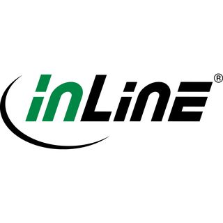 InLine Crossover Patchkabel, S/FTP, Cat.6, schwarz, 0,5m