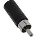 InLine® Audio Adapter, Cinch Stecker auf 3,5mm Klinke...