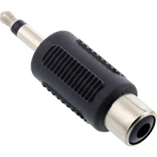 InLine Audio Adapter, 3,5mm Klinke Stecker an 1x Cinch Buchse, Mono