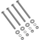 InLine® Lüfterschrauben Set, für 25mm...