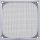 InLine® Lüftergitter, Aluminium Filter, 120x120mm