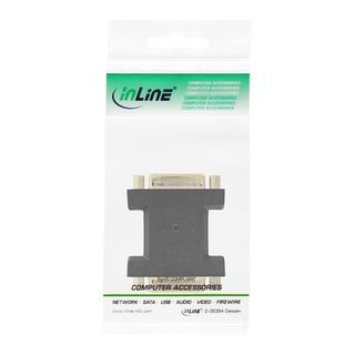 InLine DVI-D Adapter, Digital 24+1 Buchse / Buchse (Kupplung)