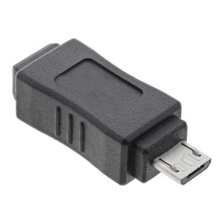 InLine Micro-USB Adapter, Micro-B Stecker an Mini USB 5-pol Buchse