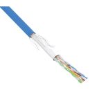 InLine® Patchkabel Cat.5e, blau, SF/UTP, AWG26, PVC,...