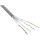 InLine® Patchkabel Cat.6 S/FTP (PiMf), grau, AWG27, PVC, CU, 100m