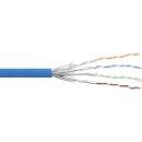 InLine® Patchkabel Cat.6 S/FTP (PiMf), blau, AWG27,...