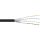InLine® Patchkabel Cat.6 S/FTP (PiMf), schwarz, AWG27, PVC, CU, 100m