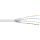 InLine® Patchkabel Cat.6 S/FTP (PiMf), weiß, AWG27, PVC, CU, 100m