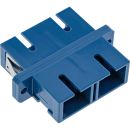InLine® LWL Kupplung, Duplex SC/SC, singlemode, blau,...