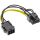 InLine® Stromadapter intern, 6pol zu 8pol für PCIe (PCI-Express) Grafikkarten