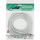 InLine® Patchkabel, S/FTP (PiMf), Cat.6, 250MHz, PVC, Kupfer, weiß, 20m