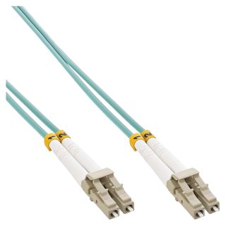 InLine LWL Duplex Kabel, LC/LC, 50/125µm, OM3, 2m
