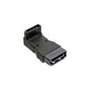 InLine® SATA Adapter Stecker / Buchse, gewinkelt nach...