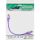 InLine® Patchkabel, S/FTP (PiMf), Cat.6, 250MHz, PVC, Kupfer, violett, 0,25m