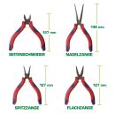InLine® Elektronik-Zangen, Set, 8-teilig