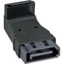 InLine® SATA Adapter Stecker / Buchse, gewinkelt nach...
