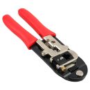 InLine® Crimpzange, Profi, für RJ45 Stecker,...