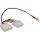 InLine® Lüfter Adapterkabel, 3pol Lüfter an 4pol Netzteil 12V, 0,3m
