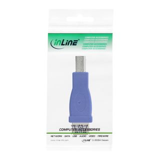 InLine USB 3.0 Adapter, Buchse A auf Stecker B