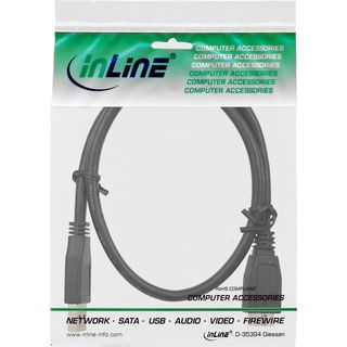 InLine USB 3.0 Kabel, A an Micro B, schwarz, 0,5m