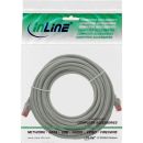 InLine® Patchkabel, S/FTP (PiMf), Cat.6, halogenfrei, Kupfer, grau, 20m