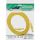 InLine® Patchkabel flach, U/UTP, Cat.6, gelb, 1m