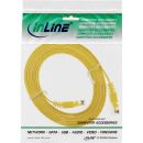 InLine® Patchkabel flach, U/UTP, Cat.6, gelb, 3m