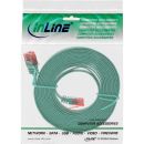 InLine® Patchkabel flach, U/UTP, Cat.6, grün, 2m