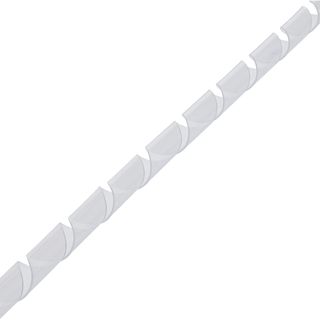 InLine Spiralband 10m, weiß, 14mm