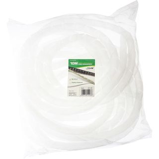 InLine Spiralband 10m, weiß, 25mm