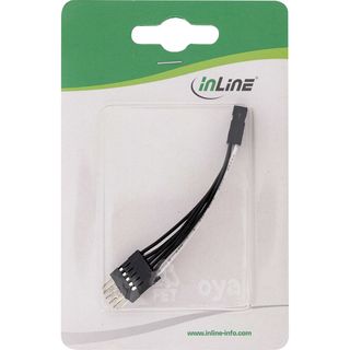 InLine USB 2.0 Verlngerung, intern, 2x 5pol Pfostenstecker auf Pfostenbuchse, 5cm