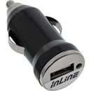 InLine USB KFZ Ladegert Stromadapter, 12/24VDC zu 5V...
