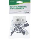 InLine® Kabelbinder Bündelklemme 85mm, schwarz, 10 Stück