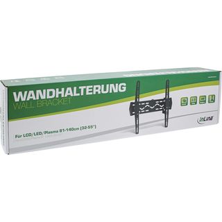 InLine Wandhalterung fr LCD/LED/Plasma 81-140cm (32-55), max. 50kg