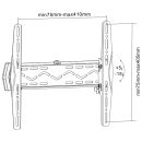 InLine® Wandhalterung für LCD/LED/Plasma...