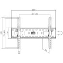InLine® Wandhalterung, für TFT/LCD/LED/Plasma,...