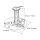 InLine® Deckenhalterung für Beamer, Höhe 130/200mm, max. 10kg
