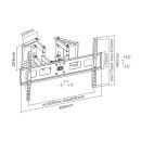 InLine® Eck-Wandhalterung, für LED/LCD/Plasma,...