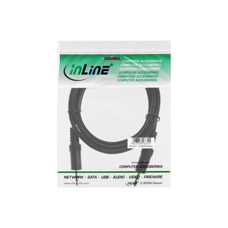 InLine Klinke Kabel, 3,5mm Stecker / Stecker, Stereo, 0,3m