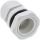 InLine® Kabeldurchführung PG 13.5 Nylon IP68 6-12mm, grau, 10 Stück