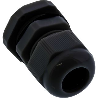 InLine Kabeldurchfhrung PG 13.5 Nylon IP68 6-12mm, schwarz, 10 Stck