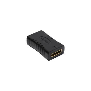 InLine HDMI Adapter, Mini HDMI C Buchse / Buchse, vergoldete Kontakte