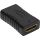 InLine® HDMI Adapter, Mini HDMI C Buchse / Buchse, vergoldete Kontakte