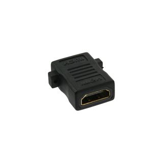 InLine HDMI Adapter zum Einbau, HDMI A Buchse/Buchse, vergoldete Kontakte, 4K2K kompatibel