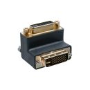 InLine® DVI-I Adapter, 90° gewinkelt,...