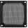 InLine® Lüftergitter, Aluminium Filter, 80x80mm, schwarz