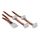 InLine® Strom Y-Kabel intern, 1x 13,34cm (5,25") an 4x 13,34cm (5,25")